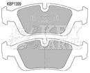 Key Parts Brake Pad Set - KBP1399 fits BMW 3 Series E36/Z3
