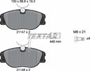 Textar Brake Pad Set - 2114703