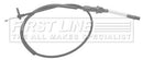First Line Throttle Cable  - FKA1015 fits Ford Cortina 2.0 79-82