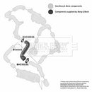 Borg & Beck Turbo Hose Part No -BTH1110