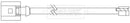 Borg & Beck Wear Lead  - BWL3112 fits VW Touareg (7P5) 01/10-