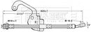 Borg & Beck Brake Hose Part No -BBH7056