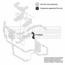First Line Turbo Hose  - FTH1624 fits VAG A6 2.7, 3.0D