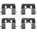 Borg & Beck Fitting Kit - Pads Part No -BBK1533