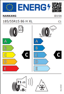 Nankang 185 55 15 86H AW6 tyre