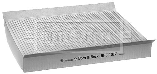 Borg & Beck Cabin / Pollen Filter -  BFC1017 fits Citroen Xsara Picasso