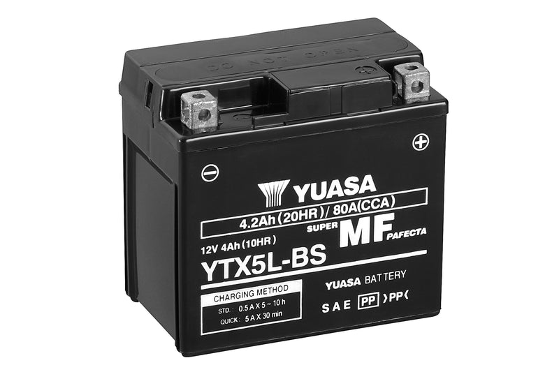 YTX5L-BS (CP) 12V Yuasa MF VRLA Battery (5470975066265)