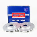Borg & Beck Brake Disc Pair  - BBD5020 fits Renault Grand/Espace Laguna
