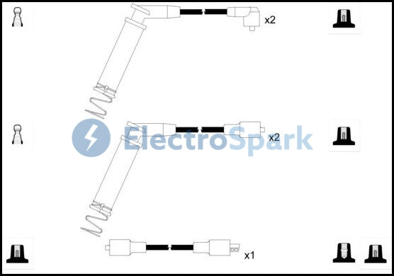 ElectroSpark Ignition Lead Set - OEK758