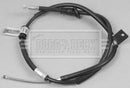 Borg & Beck Brake Cable- LH Rear -BKB2696