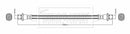 Borg & Beck Brake Hose  - BBH8148 fits Toyota L.Cruiser KDJ120 02-09