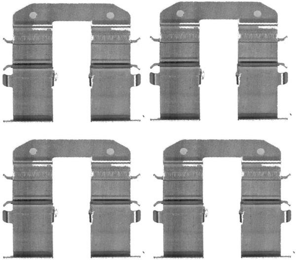Textar Brake Pad Fitting Kit - 82074000