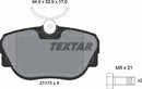 Textar Brake Pad Set - 2117302
