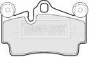 Borg & Beck Rear Brake Pad Set -BBP1972