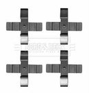 Borg & Beck Fitting Kit - Pads Part No -BBK1603