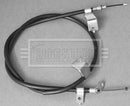 Borg & Beck Brake Cable - BKB3331 fits Nissan X TRAIL (T31) 07/07-