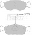Borg & Beck Brake Pad Set - BBP1069 fits Peugeot (F)