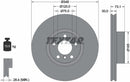 Textar Car Brake Disc - 92320405