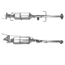 BM Cats Approved Diesel Catalytic Converter & Silicon Carbide (SiC) DPF - BM11072HP with Fitting Kit - FK11072 fits Mazda