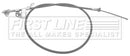 First Line Brake Cable- LH Rear -FKB2728