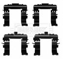 Borg & Beck Fitting Kit -  Pads  - BBK1622 fits Subaru Legacy,Outlook 09-14