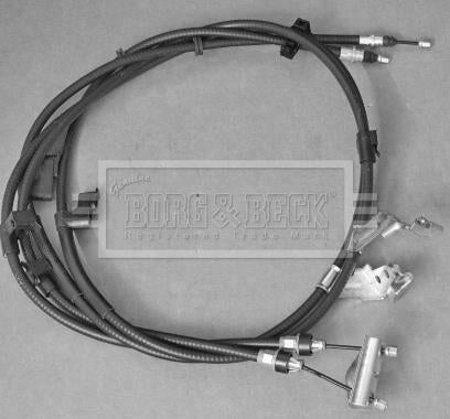 Borg & Beck Brake Cable - Rear -BKB3670