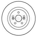 Borg & Beck Brake Disc Pair  - BBD4814 fits Renault Clio,Megane 2.0i 97-03
