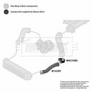 Borg & Beck Turbo Hose Part No -BTH1197