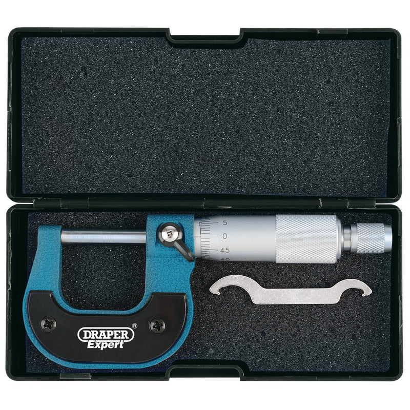 Metric External Micrometer, 0 - 25mm