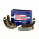 Borg & Beck Brake Shoes  - BBS6242 fits Citroen R90 approved
