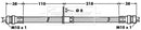 Borg & Beck Brake Hose  - BBH7499 fits Mitsubishi Grandis 04-