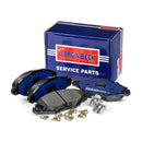 Borg & Beck Brake Pad Set -  BBP1762 fits Peugeot 206 00-