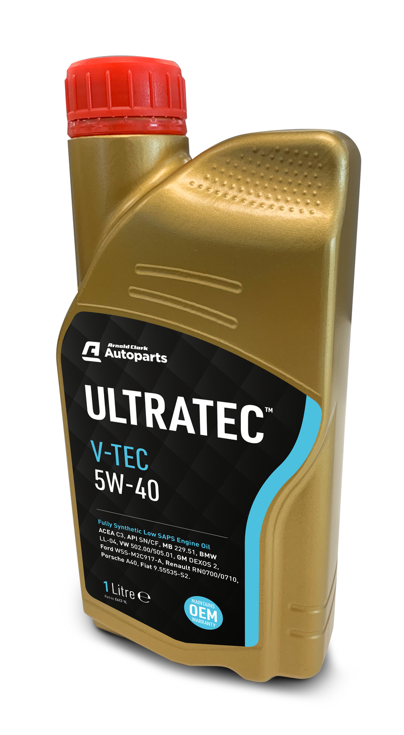 Ultratec V-TEC 5w-40- 1ltr