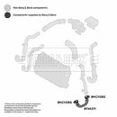 Borg & Beck Turbo Hose  - BTH1371 fits GM Vectra 2.2TD 02-