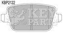 Key Parts Brake Pad Set - KBP2122 fits Ford Galaxy 06-
