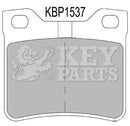 Key Parts Brake Pad Set - KBP1537 fits Peugeot 405/406/607