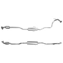 BM Cats Approved Petrol Catalytic Converter - BM91576H with Fitting Kit - FK91576 fits Toyota