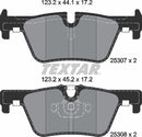 Textar Brake Pad Set - 2530701