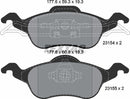 Ford, Brake Pad Set - Textar 2315402