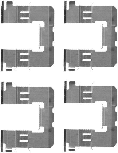 Textar Brake Pad Fitting Kit - 82511900