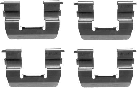 Textar Brake Pad Fitting Kit - 82511100