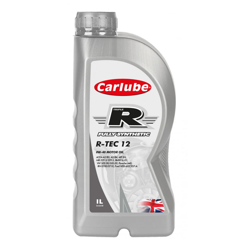 Carlube Triple R KFB001 0W-40 Fully Synthetic Engine Oil 1L