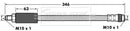 Borg & Beck Brake Hose Part No -BBH7513