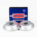 Borg & Beck Brake Disc Pair  - BBD4755 fits Mitsubishi Shogun (V98) 07-