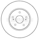 Borg & Beck Brake Disc Pair  - BBD5285 fits Suzuki Kizashi (R*91S) 04/10-