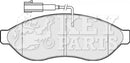 Key Parts Brake Pad Set -KBP2001