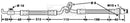 Borg & Beck Brake Hose  - BBH7480 fits Mazda 6 (GG,GY) 1.8 02-07