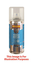 Hycote Double Acrylic Nissan Starburst Silver Metallic Spray Paint - 150ml