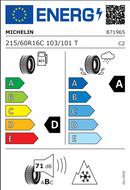 Michelin 215 60 16 103T Agilis 51 Snow-Ice tyre