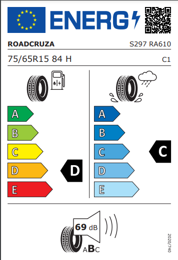Roadcruza 175 65 15 84H RA610 tyre